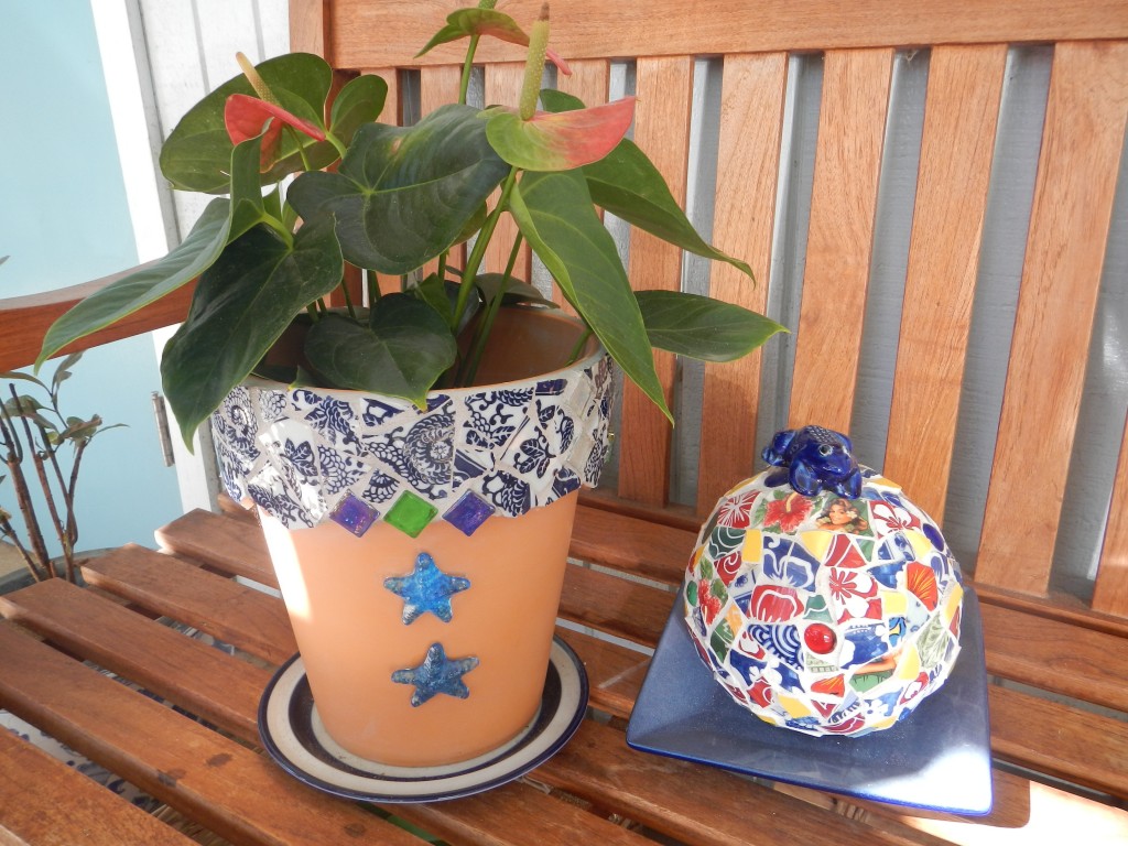 Pots and Garden Spheres